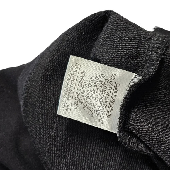 Dangerfield Veggiesaurus Sweatshirt Size US 4 AUS 8 Black Long Sleeve - Picture 8 of 8